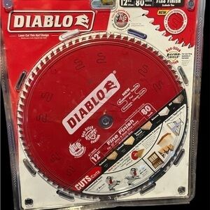 Diablo Red Circular Saw Blade 12” 80 Teeth